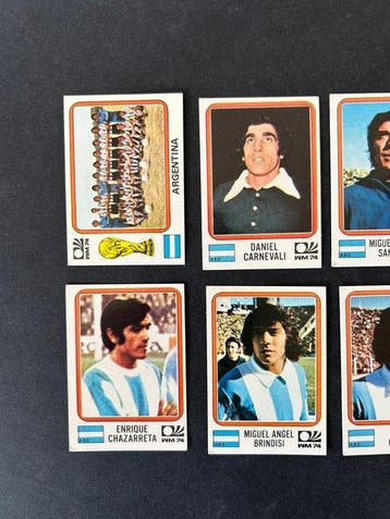 1974 Panini World Cup Munchen 74 Argentina - 9 Sticker -, Collections