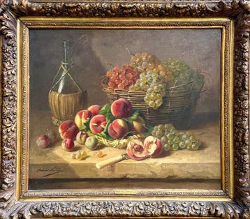 Alfred Arthur Brunel de Neuville (1852-1941) - Still Life of