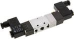 5/3 G1/4 '' (G1/8 '') Middenuitlaat Magneetventiel 24V AC, Verzenden, Nieuw