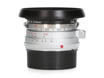 Leica 35mm f/1.4 Summilux-M Silver Steel Rim (11301), Ophalen of Verzenden, Zo goed als nieuw