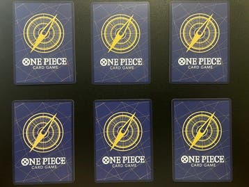 Bandai - 6 Card - One Piece Foil, Nieuw