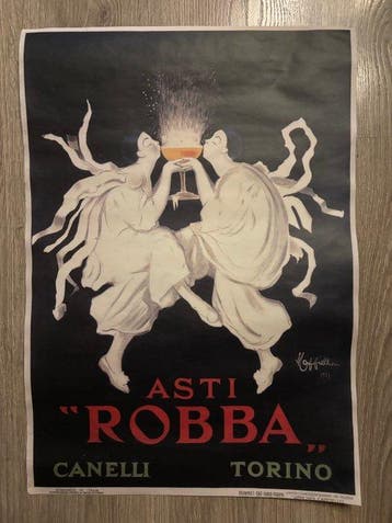 Leonetto Cappiello - Asti “Robba” – Manifesto Pubblicitario, Antiek en Kunst