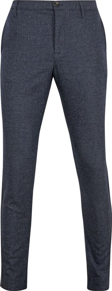 Alberto Rob Broek Wol Navy maat Maat 52/54 (L) Heren, Maat 52/54 (L), Nieuw, Alberto, Verzenden