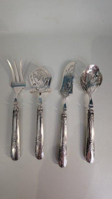 Lefebvre fils ainé - Tafelservies (4) - Zilver, Verzilverd