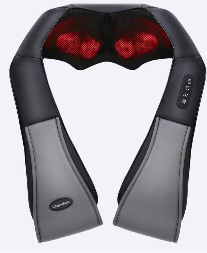 2dekans | Lifeproducts Shiatsu Massagekussen- Draadloos -, Maison & Meubles, Chambre à coucher | Linge de lit, Enlèvement ou Envoi