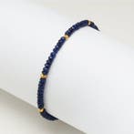 Zonder minimumprijs - Armband Zilver Saffier - Uniseks, Nieuw