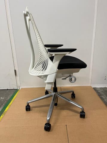 Witte Herman Miller Sayl Bureaustoel, Verzenden, Bureaustoel