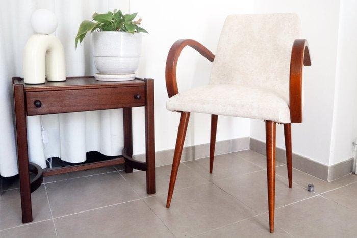 Fauteuil - Beuken, Antiquités & Art, Art | Objets design