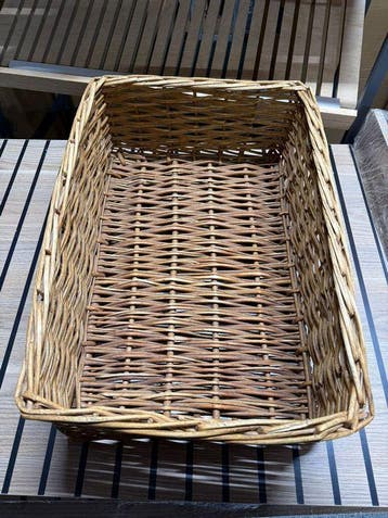 Broodmand, B40 x D59 x H19cm, rieten broodmand, Zakelijke goederen