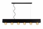 Hanglamp Lucide SURTUS -  - 6xE27 - Zwart -, Verzenden