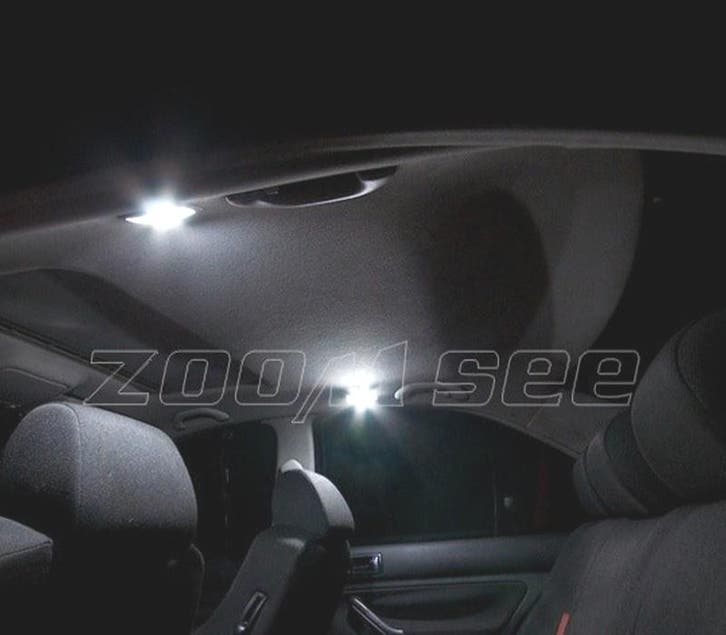 Kit 15 Ampoules Led Intérieur Pour Volkswagen Vw Jetta 4 Mk4, Auto-onderdelen, Verlichting, Verzenden