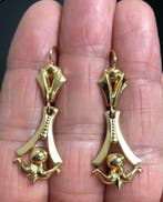 Sans prix de réserve - Boucles doreilles - 18 carats Or