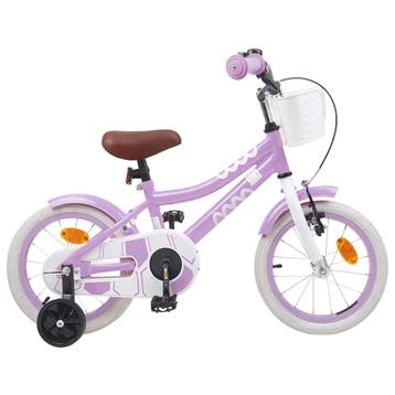 vidaXL Kinderfiets 12 Inch voor 2-4 jaar oud Paars, Verzenden