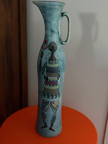 Jean de Lespinasse - Vaas - Hoogte: 70 cm - Keramiek, Antiquités & Art