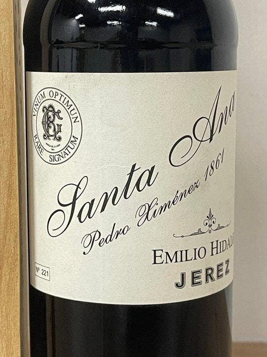 Emilio Hidalgo Santa Ana 1861 Pedro Ximenez - Jerez - 1, Collections, Vins