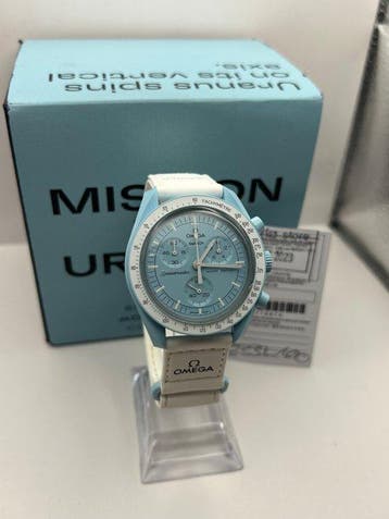 Omega x Swatch - MoonSwatch - Mission to Uranus - Sans prix, Bijoux, Sacs & Beauté, Montres | Hommes