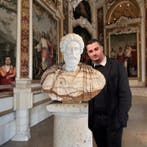 da una dimora Romana - Buste, Monumentale Imperatore Romano, Antiek en Kunst