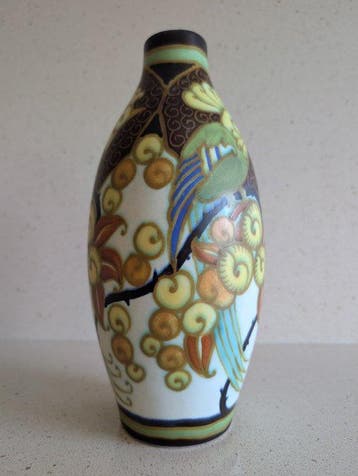 Keramis Boch, Boch Frères - Charles Catteau - Vase -, Antiek en Kunst
