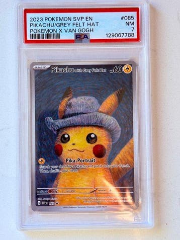 Pokémon - 1 Graded card - Pikachu 085 Foil, Carte promo -