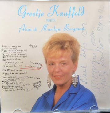 Greetje Kauffeld - Meets Alan & Marilyn Bergman. On My Way, Verzenden, Gebruikt