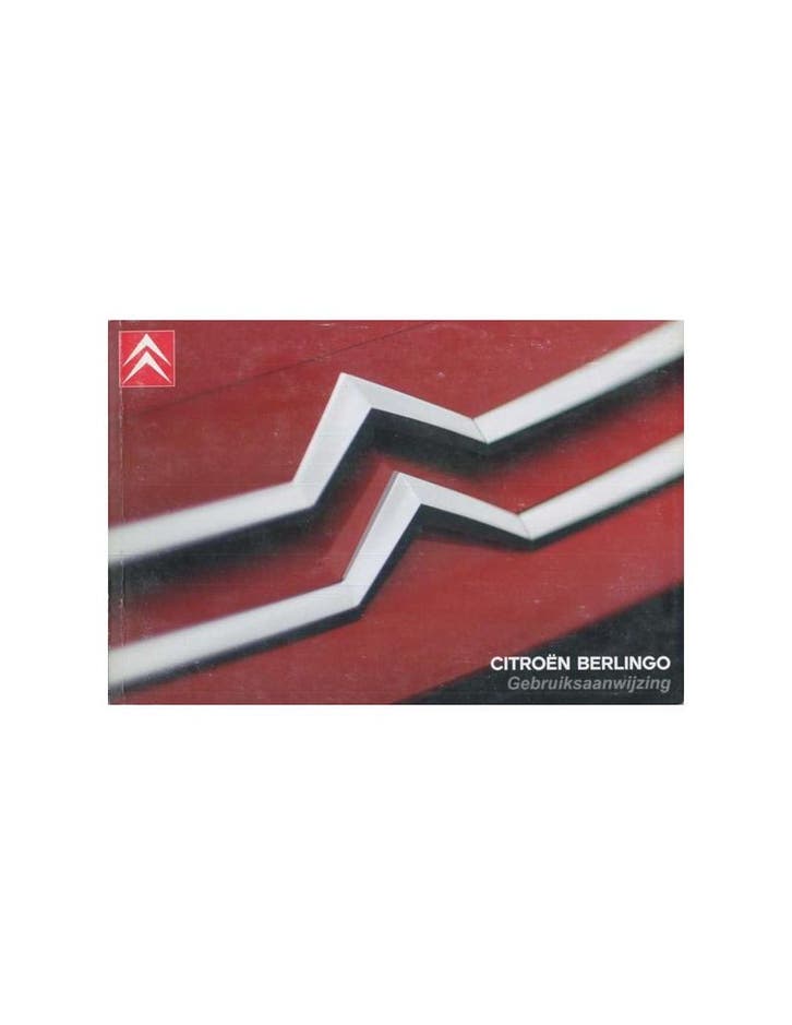 2008 CITROEN BERLINGO INSTRUCTIEBOEKJE NEDERLANDS, Auto diversen, Handleidingen en Instructieboekjes, Ophalen of Verzenden