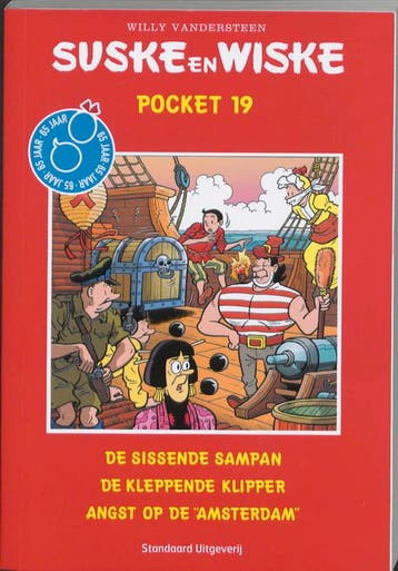 Pocket: sissende sampan, klepppende klipper, angst op de, Boeken, Verzenden, Gelezen, Willy Vandersteen