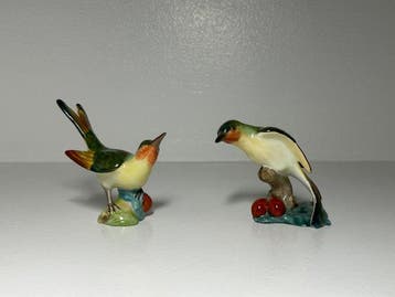Herend - Beeldje - Birds (2) - Porselein
