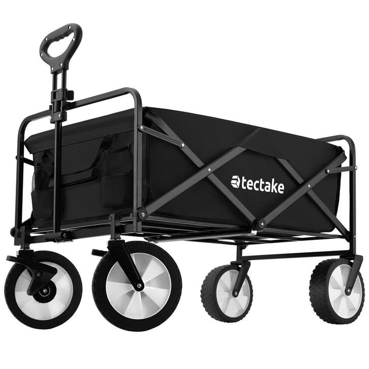 tectake Opvouwbare bolderwagen Leon met remmen, draagkracht, Tuin en Terras, Overige Tuin en Terras, Verzenden