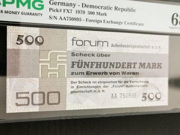 Duitsland, Democratische Republiek (DDR). - 500 Mark - 1979