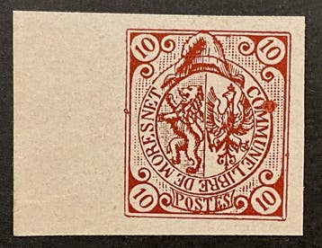 België 1886 - Lokaalpost Moresnet - Fantasieuitgifte J.B., Postzegels en Munten, Gestempeld