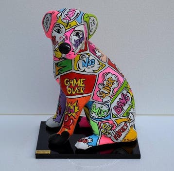 Patrycja Mroczkowska - Pop Art Dog 3D xl, Antiquités & Art
