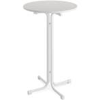 Inklapbare Statafel | BERLIN | Hout/Staal | Wit |, Verzenden