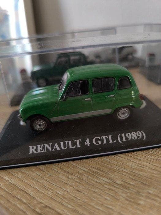1:43 - Modelauto (5) - RENAULT 4 GTL (1989), RENAULT 3 -, Hobby en Vrije tijd, Modelauto's | 1:5 tot 1:12