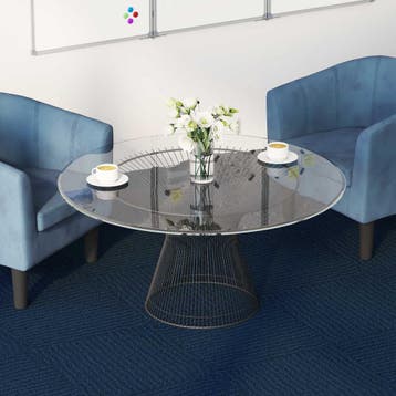 vidaXL Vloertegel Blauw 50 x 50 cm 36 st PP en Bitumen, Verzenden