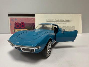 Franklin Mint 1:24 - Modelauto - Corvette Sport Coupé C3, Hobby & Loisirs créatifs