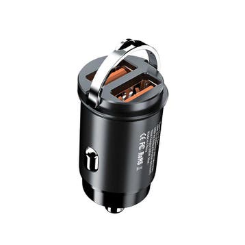 DrPhone UltraCompact - 200W Snelle Autolader - 2x USB - 20V, Verzenden, Nieuw