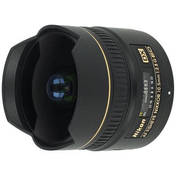 Nikon AF 10.5mm F/2.8G ED DX Fisheye | Occasion, Ophalen of Verzenden, Nieuw