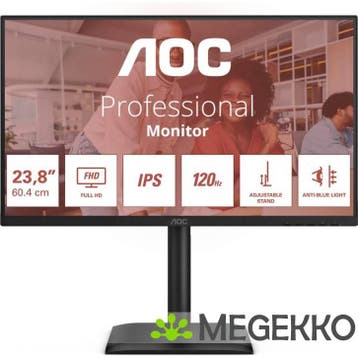 AOC Professional 24E4U 24  Full HD 120Hz IPS Monitor, Computers en Software, Monitoren, Verzenden, Nieuw