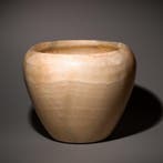 Oud-Egyptisch Albast Grote Thinitische Periode vaas. 16 cm