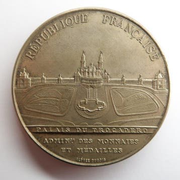 Frankrijk. Médaille en bronze Exposition universelle de