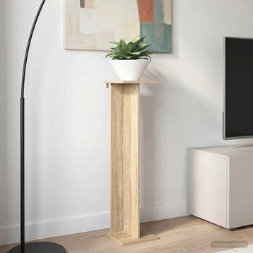 vidaXL Plantenstand 2 st Sonoma Eiken 25 x 25,5 x 100,5 cm, Verzenden