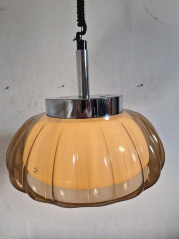 Dijkstra Lampen - Plafondlamp - Flower - Chroom, Staal,