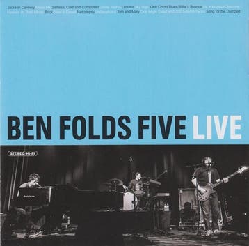 Ben Folds Five - Ben Folds Five Live, Verzenden, Gebruikt