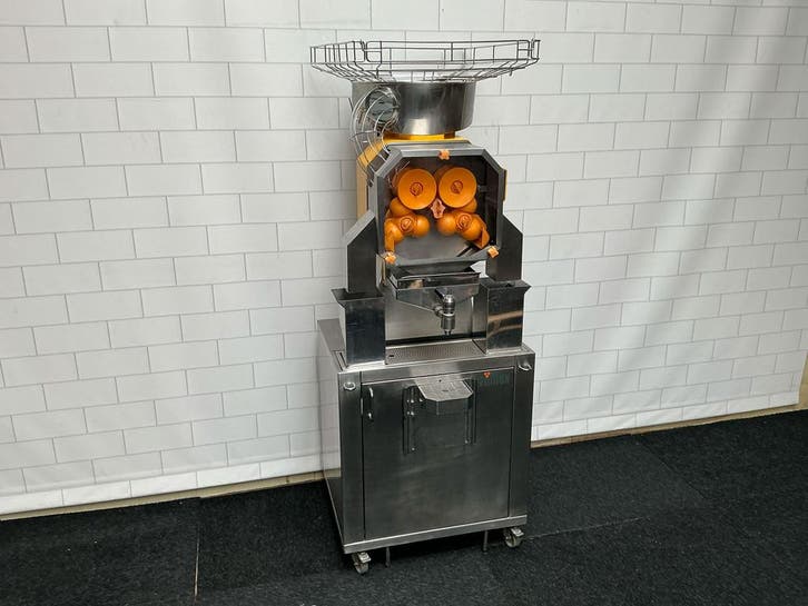 Zumex sinaasappel citruspers rvs kap, Zakelijke goederen, Horeca | Keukenapparatuur, Gebruikt, Koelen en Vriezen, Ophalen of Verzenden