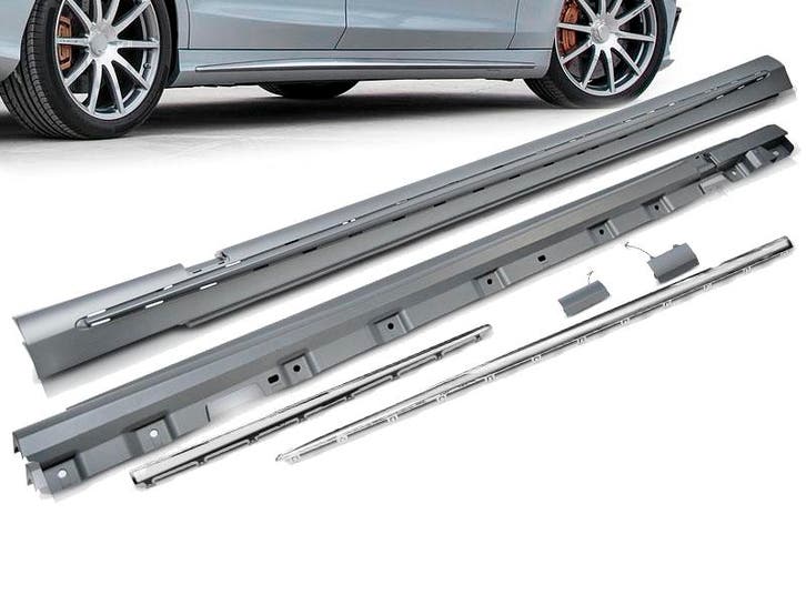 Side Skirts | geschikt voor Mercedes-Benz | S-klasse 13-17 4, Autos : Pièces & Accessoires, Carrosserie & Tôlerie, Envoi