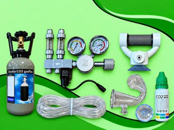 Osaka premium aquarium co2 set tot 400 liter - 1,5 kg co2 fl, Verzenden, Nieuw
