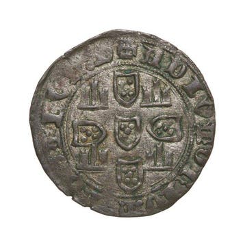 Portugal. D. João I (1385-1433). Real de 3 ½ Libras - L -