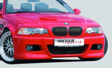 Rieger Voorbumper Sport-Look | 3er E46: -01.02 - Lim., Touri, Verzenden, Nieuw, BMW