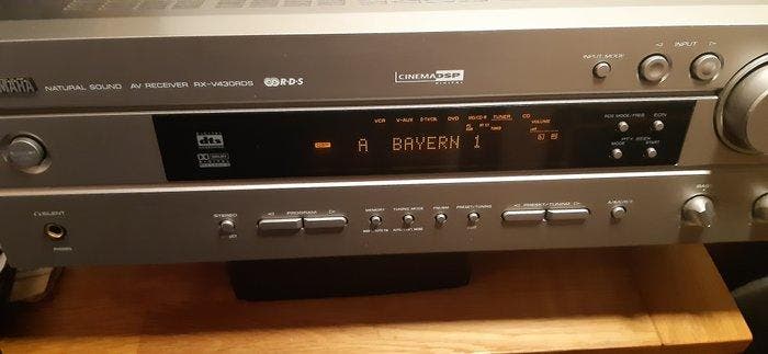 Yamaha - RX-V430RDS Solid state meerkanaals receiver, TV, Hi-fi & Vidéo, Radios