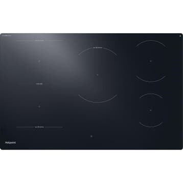 Hotpoint Inductiekookplaat HTX8017DCF2 80cm - Zwart, Ophalen of Verzenden